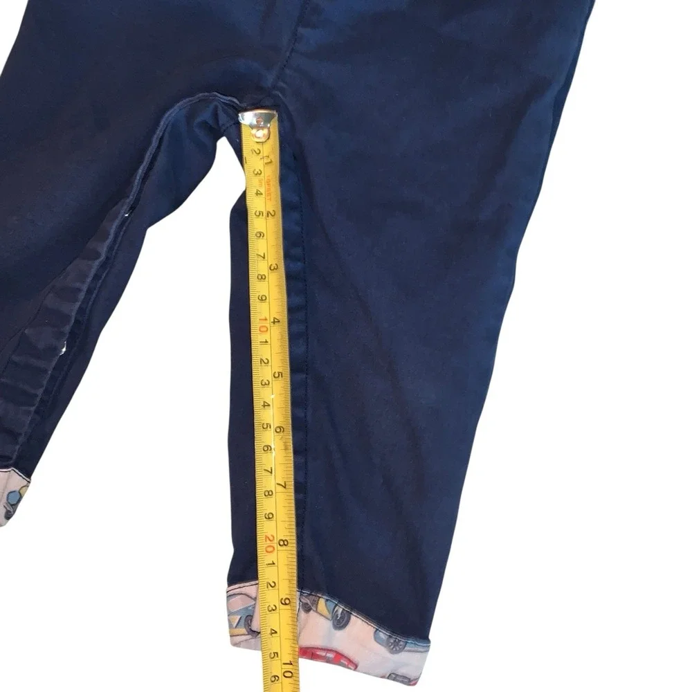 Cath‎ Kids London Infant Boys Bid Coveralls Blue Trucks Snaps 12-18mo Trucks Hem